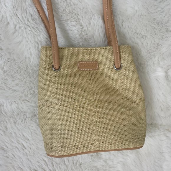 vintage 90s Nine West boho mini bucket bag shoulder purse - Picture 5 of 7